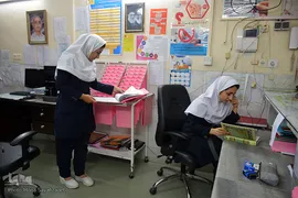 احیای شب ۲۳ ماه رمضان در جمع بیماران بیمارستان چمران اهواز
