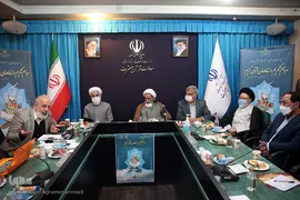 مراسم تجلیل از خادمان قرآن کریم برگزیده سالهای ۹۸ و ۹۹
