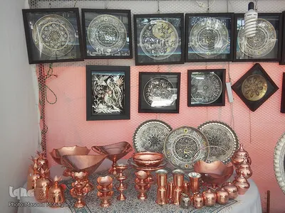 نمایشگاه صنایع دستی و تولیدات مشاغل خانگی در سمنان