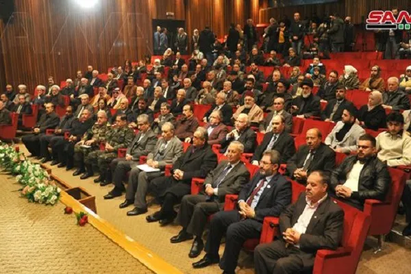 بزرگداشت شهید سلیمانی در جمع ادبای سوری