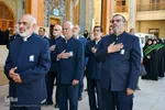 تجدید میثاق خدام امام رضا با حضرت شاهچراغ (ع)
