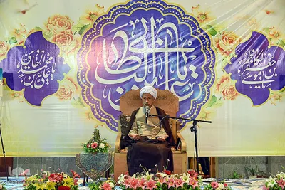 حرم شاهچراغ(ع)، غرق در شادی عید ولایت