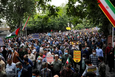 راهپیمایی روز قدس در گرگان