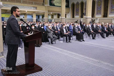 دیدار نخبگان و استعدادهای برتر تحصیلی با رهبری