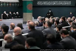Kiongozi Muadhamu ahudhuria maombolezo ya kumbukumbu ya kufa shahidi Bibi Fatima (SA)