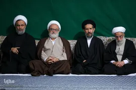 مراسم عزاداری اربعین حسینی با حضور هیئت‌های دانشجویی در حسینیه امام خمینی(ره)