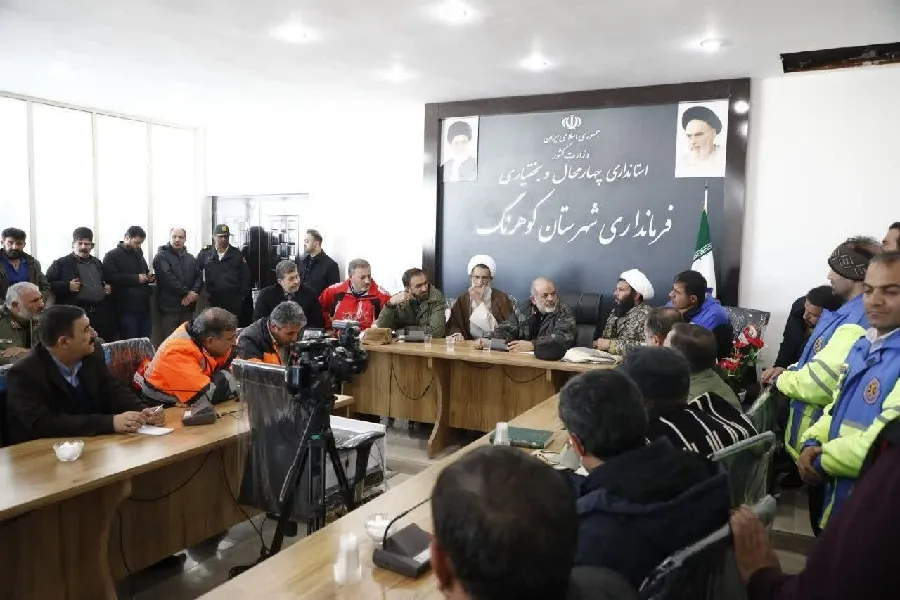 نشست مدیریت بحران شهرستان کوهرنگ برگزار شد