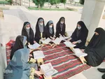 محفل انس با قرآن کریم در جوار شهدای گمنام شهر خورموج