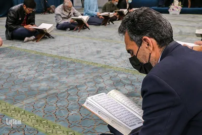 افتتاحیه جزءخوانی ماه مبارک رمضان در دانشگاه تهران