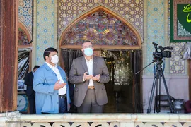تحویل سال نو در شاهچراغ (ع)