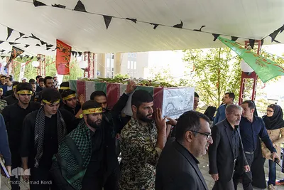 مراسم وداع با شهدای گمنام در دانشگاه پیام نور کرج‎
