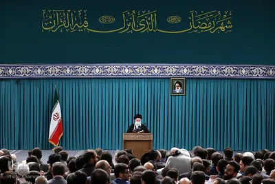 محفل نورانی انس با قرآن کریم با حضور حضرت آیت‌الله العظمی خامنه‌ای، رهبر انقلاب اسلامی