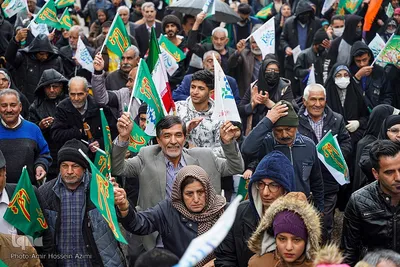 شادپیمایی نیمه شعبان در شیراز