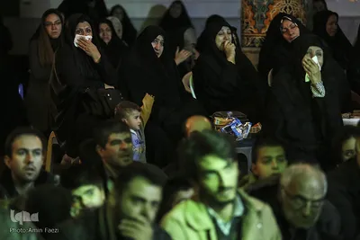 مراسم وداع با شهید گمنام در شیراز