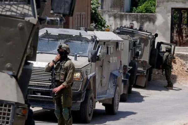 Israeli forces in West Bank