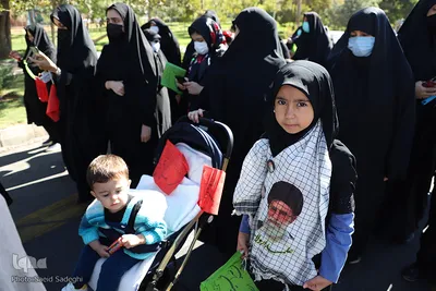 پیاده روی جا ماندگان اربعین در تبریز
