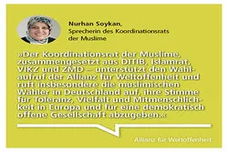 Allianz für Weltoffenheit startet Aufruf zur EU-Wahl 2019