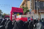 میثاق سوگواران فاطمی با شهدا در شیراز