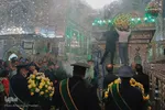 گل آرایی و گل باران مضجع شریف حضرت شاهچراغ(ع)‎‎