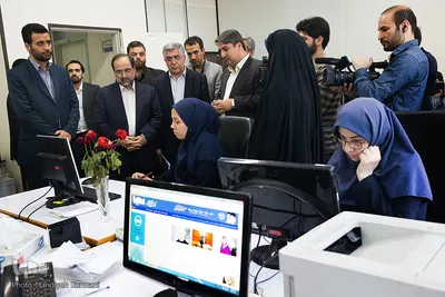 بازدید دکتر مخبر دزفولی دبیر شورای عالی انقلاب فرهنگی  و دکتر طیبی رئیس جهاد دانشگاهی از خبرگزاری ایکنا