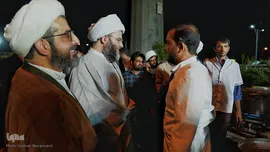 حضور موکب‌داران در جشن‌های مردمی عید غدیر در بصره عراق
