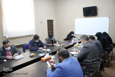 نشست خبری میرشریف رییس اتحادیه انجمن های اسلامی دانش آموزان استان یزد‎‎