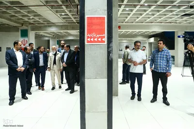 آیین افتتاح نمایشگاه عکس «تهران؛ خط مقدم مقاومت»