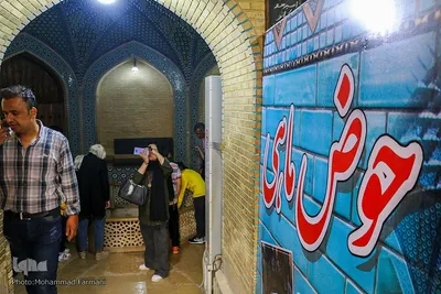 مسافران نوروزی در سعدی