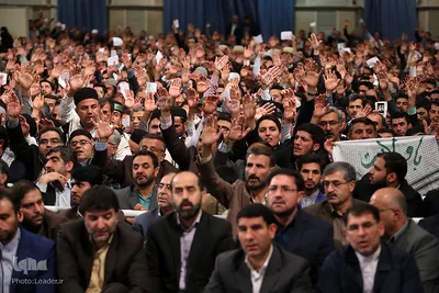 دیدار معلمان و فرهنگیان با رهبر انقلاب