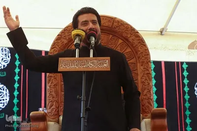 تشییع تابوت نمادین حوضه حکمت امام محمد جواد