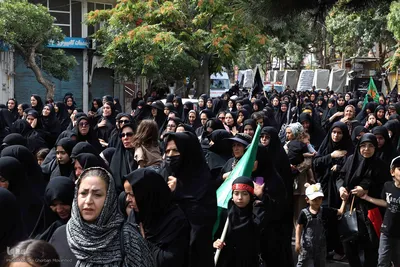مراسم جاماندگان اربعین حسینی در اهر