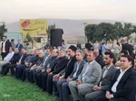 آیین اهتزاز پرچم جشنواره ملی تئاتر کوتاه ارسباران در اهر