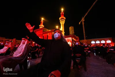 عزاداری شب اول محرم در کاظمین