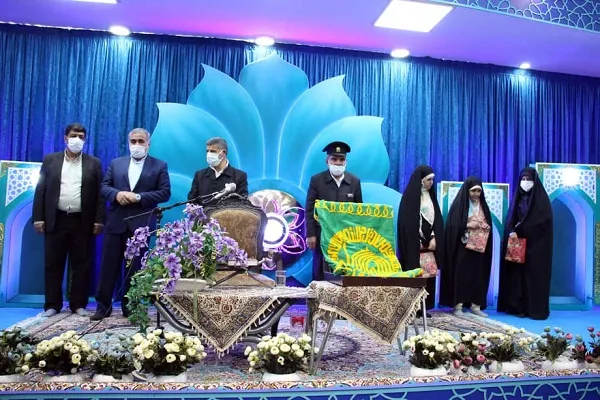 حضور خادمان رضوی در دارالقرآن اهل بیت(ع) و تقدیر از خانواده شهدا