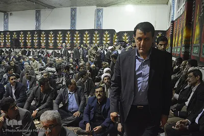 مراسم تحریم آیت الله هاشمی رفسنجانی در اهواز