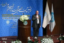 سرلشکر سیدیحیی رحیم صفوی، دستیار و مشاور عالی فرمانده کل قوا در همایش بین‌المللی «آینده جهان اسلام در افق ۱۴۱۴ شمسی»