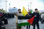 تجمع اعتراضی کادر درمان دانشگاه علوم پزشکی تبریز