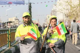 راهپیمایی ۲۲ بهمن "میدان فردوسی" 