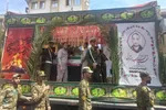 پیکر شهید «محراب بشارتی» در بندرانزلی تشییع شد