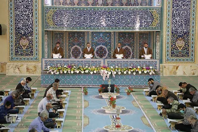 ترتیل خوانی قرآن کریم در مصلی تبریز‎‎