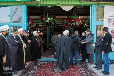 مراسم هفتمین روز ارتحال آیت‌الله مستجابی در اصفهان