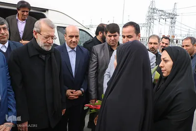 افتتاح پست 230 کیلوولت شهرستان خنداب توسط رئیس مجلس شورای اسلامی