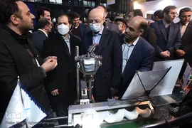 مراسم افتتاحیه نمایشگاه دستاوردهای پژوهش، فناوری و فن بازار