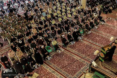 مراسم سومین روز خاکسپاری پیکر مطهر سردار شهید حاج عبدالله اسکندری