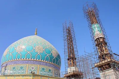آستان علی‌بن مهزیار اهوازی همچنان در دست ساخت