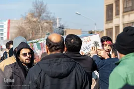 تشییع پیکر مطهر ۴ شهید گمنام دفاع مقدس در کرج‎‎