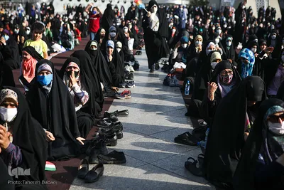 اجتماع دختران انقلاب برای حمایت از حجاب