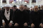 حضور رییس جمهور دکتر پزشکیان در نماز ظهر عاشورا  در تبریز