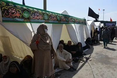 اسکان ۱۰۶۰ زائر پاکستانی در میرجاوه