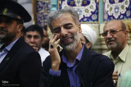  سیاه پوش کردن ضریح مطهر کریمه اهل بیت(س)